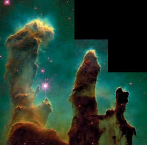 the Eagle Nebula from HST